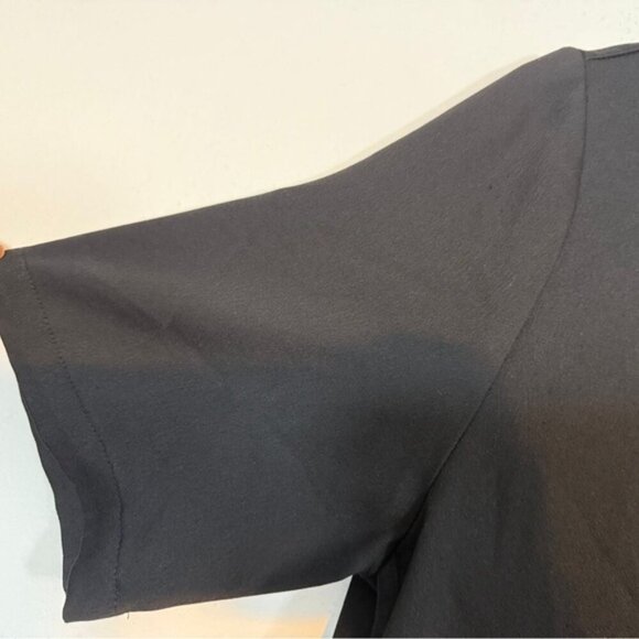 H&M Black Short Sleeve Midi Dress - Size US 10 / CA 10 - Picture 3 of 8